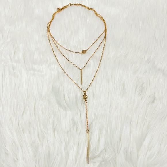Beautiful Gold Layered Necklace. Women’s Fashion Jewelry BRAND NEW - Picture 2 of 5